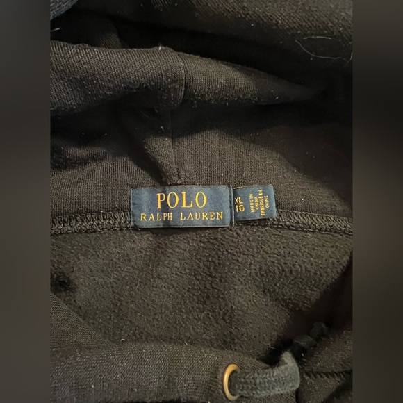Polo Ralph Lauren Men's Fleece Hoodie Pullover
Size XL Navy - Picture 5 of 7